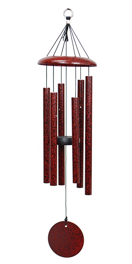 Corinthian Bells 27-inch Windchime, Ruby Splash