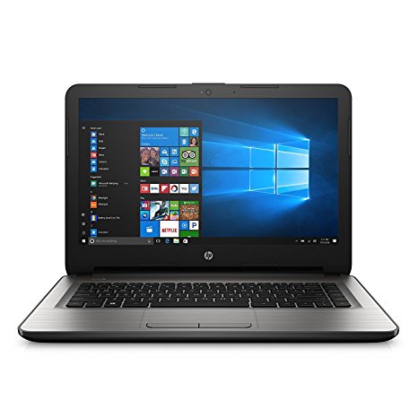 2017 HP High Performance 14-inch FHD Laptop, AMD Quad-Core E2-7110 APU, 4GB LPDDR3 SDRAM, 32GB eMMC, WiFi 802.11ac, USB 3.0, Bluetooth, Webcam, Windows 10 Silver (Certificated Refurbished)