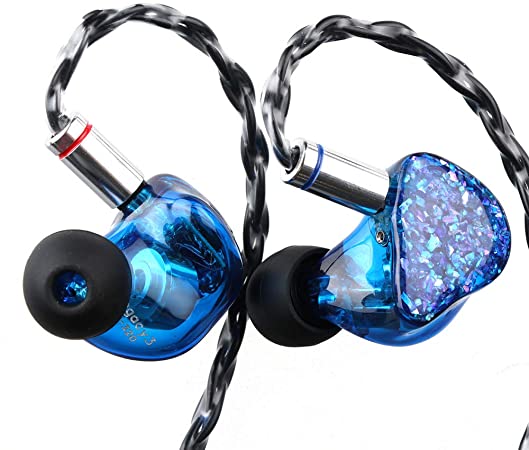 Thieaudio Legacy 3 2BA   1DD Hybrid Triple Driver in Ear Monitor for Audiophiles Musicians (2pin, AW11)