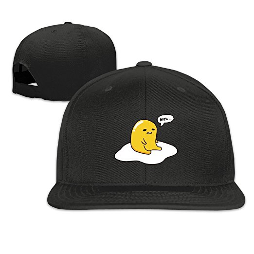 UANLA Cute Lazy Egg Wake Up Snapback Baseball Cap Hats