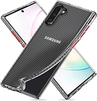 Rejazz HD Crystal Clear Galaxy Note 10/Note 10 5G Case, [Anti-Yellowing] [SGS Certified] 360 Degree Airbag Full Protection Slim Thin Phone Cover Case for Samsung Galaxy Note 10 6.3 inch Crystal Clear