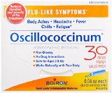 Boiron Oscillococcinum for Flu-like Symptoms Pellets 30 Count004 Oz each