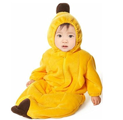 Gaorui Baby Sleeping Bag sack romper fleece Banana Sleepwear Swaddle unisex bodysuit Infant sleepsack-75
