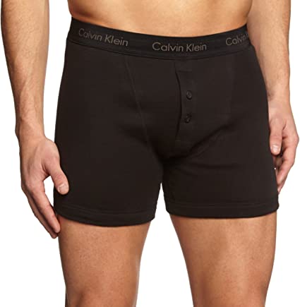 Calvin Klein Men's Basics Button Front Boxer Briefs