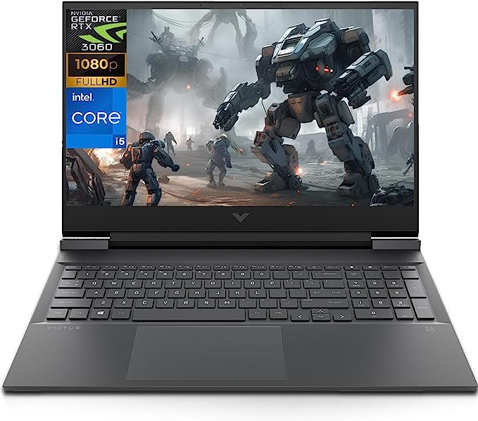 HP Victus Gaming Laptop, 16.1" 144 Hz Display, NVIDIA GeForce RTX 3060 Graphics, 12 Core Intel Core i5 12500H Processor Up to 4.5 Ghz, 32GB DDR5 RAM, 1TB SSD, Backlit Keyboard, Windows 11 Home