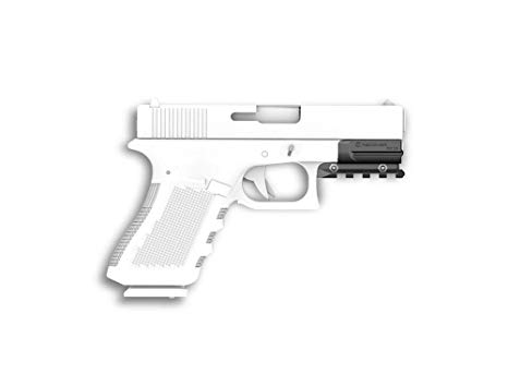 Recover Tactical OR19 Glock 19/17 Gen 3-5 Picatinny Over Rail - Easy Installation, No Modifications Required to Your Firearm, no Need for a Gunsmith. Installs in Under 3 Minutes