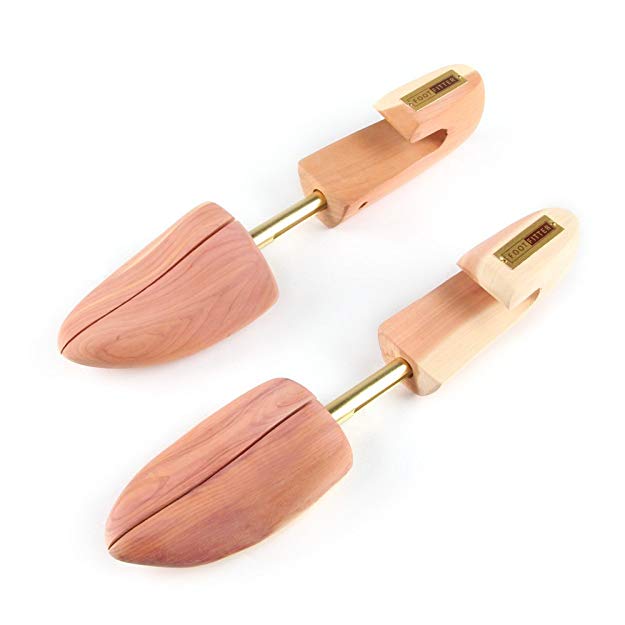 FootFitter Duke William Cedar Shoe Trees - Pair of Men's Split Toe Shoe Trees!