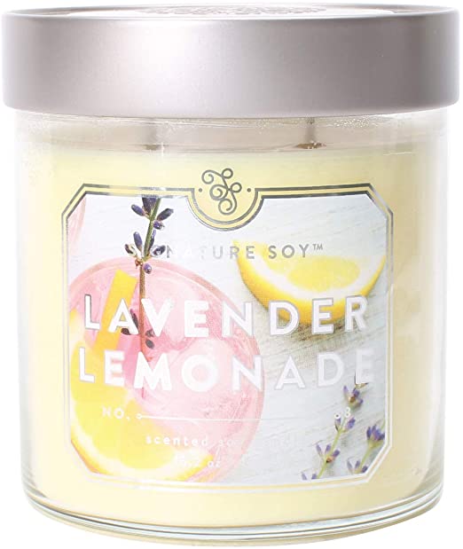 Signature Soy Lavender Lemonade Large Jar, 15.2 oz. Candle