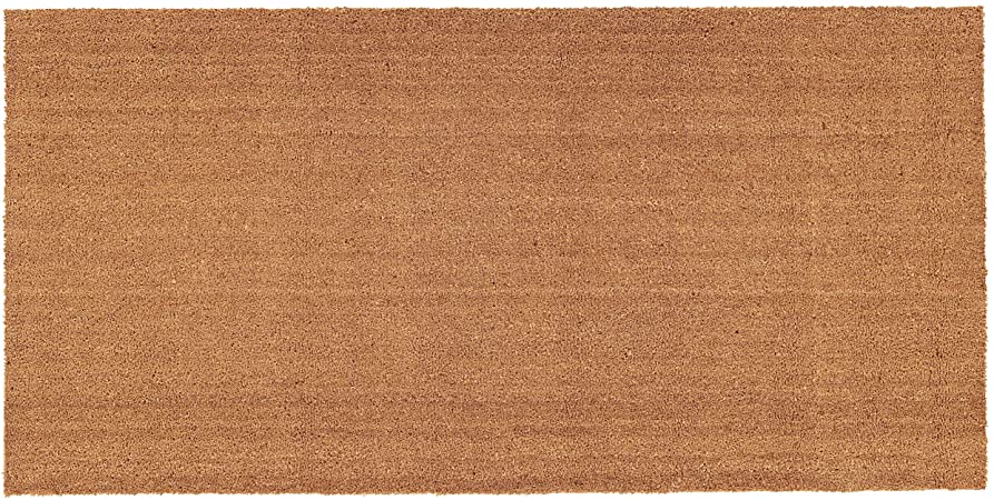 Calloway Mills 153553048 Natural Coir with Vinyl Backing Doormat, 30" x 48", Natural