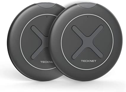 TECKNET [2 Pack Wireless Charger, 10W Max Wireless Charging Pad Compatible with iPhone11 Pro/11 Pro Max/Xs MAX/XR, Galaxy S9, AirPods Pro and more (No AC Adapter)