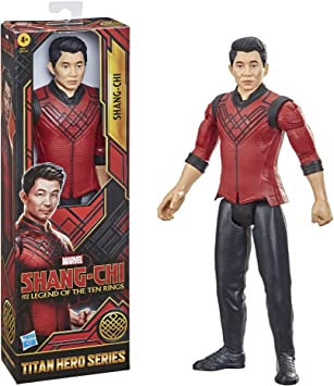 Marvel Hasbro Titan Hero Series Shang-Chi and The Legend of The Ten Rings Action Figure 12-inch Toy Shang-Chi for Kids Age 4 and Up