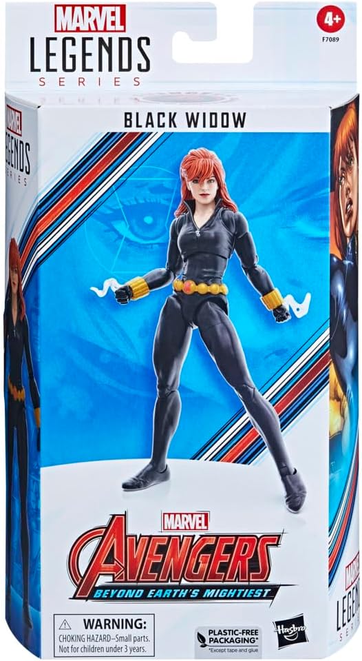 Hasbro Avengers Beyond Earth's Mightiest Marvel Legends Black Widow Action Figure, F7089