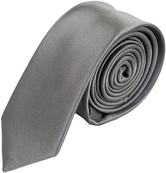 TrendsBlue Premium Classic Solid Color 2" Skinny Necktie Neck Tie - Diff Colors Avail