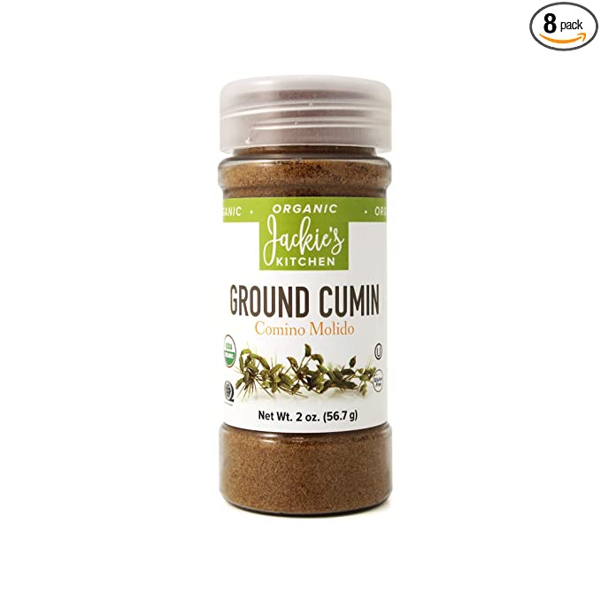 Jackie's Kitchen Ground Cumin, 2 Ounce (Pack of 8)