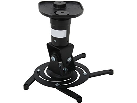 Rosewill LCD DLP Projector Adjustable Swivel Ceiling Mount (RPM-MP0010)