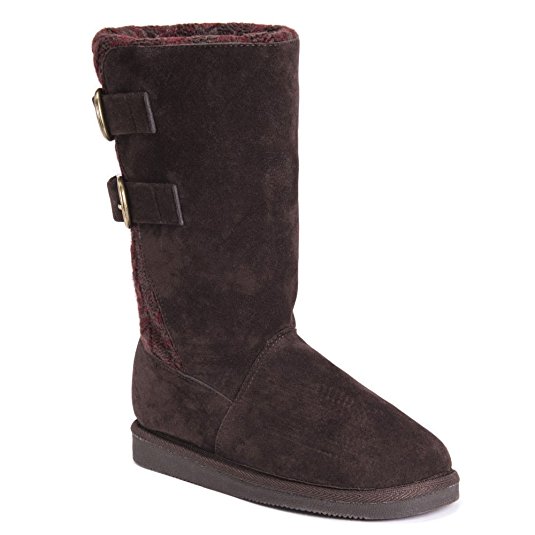 Muk Luks Women's Jean Brown Fashion Boot