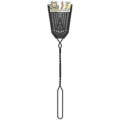 Enoz 20-in Fly Swatter Sergeant Swat Sturdy Wire Handles Durable Mosquito Bug Insect Pest Control Pack