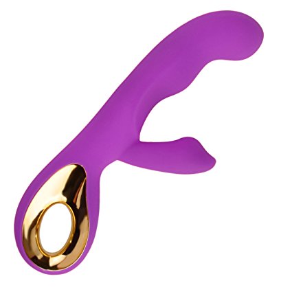 Tracy's Dog® 10 Speed Female Vibrator, Clit and G spot Orgasm Squirt Massager,AV Vibrating Stick, Adult Sex Toys (Purple 2)