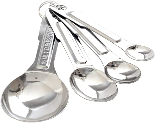Norpro Stainless Steel Measure Spoon Set, One Size, Silver