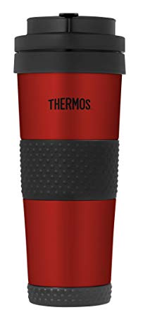 Thermos 18 Ounce Vacuum Insulated Stainless Steel Tumbler, Cranberry