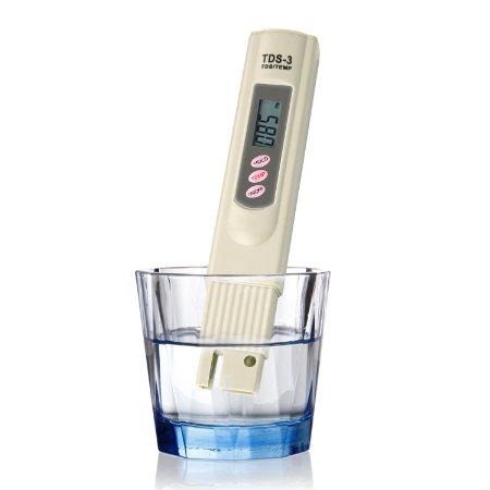 Jellas 2-in-1 Multifunction Water Quality Tester LCD Display TDS Tester and Thermometer Water Quality Tester for Household Drinking Water Aquarium Pool Swimming Pools and Much More