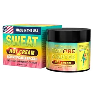 Hot Sweat Cream – Workout Sweat Gel for Enhanced Sweating – Hot Cream