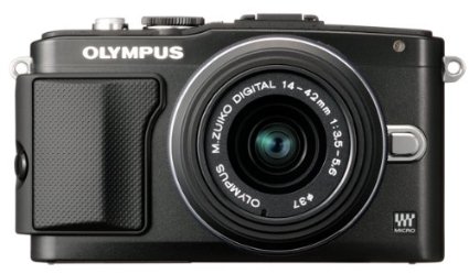 Olympus E-PL5 Mirrorless Digital Camera with 14-42mm Lens (Black)