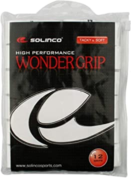 Solinco Wonder Grip Tennis Overgrip 12 Pack - Soft and Tacky