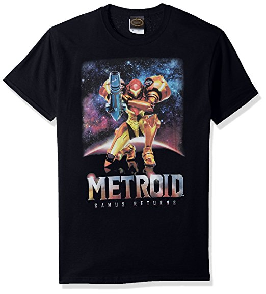 Nintendo Men's Metroid Graphic Tees