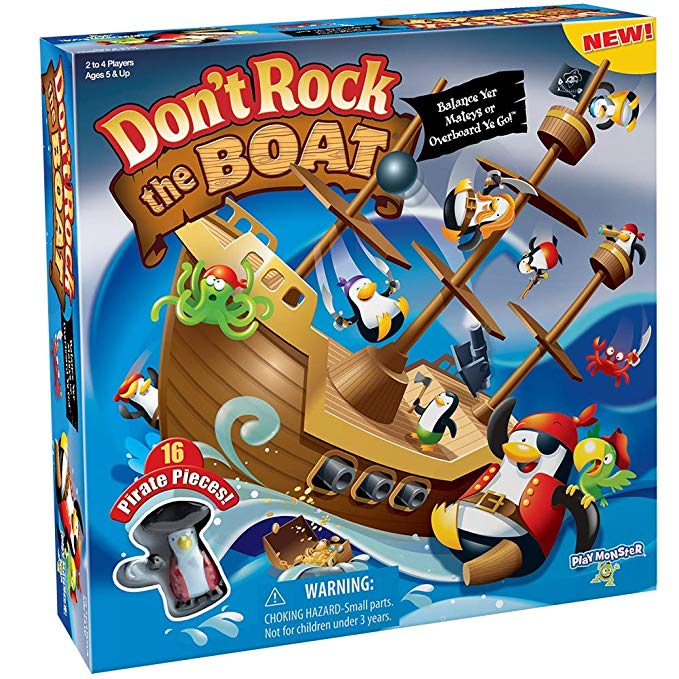 PlayMonster Don’t Rock The Boat Skill & Action Balancing Game