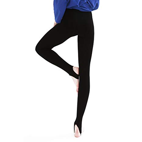 La Dearchuu US Size 2-8 Women Warm Thermal Leggings Ladies Fleece Lined Leggings