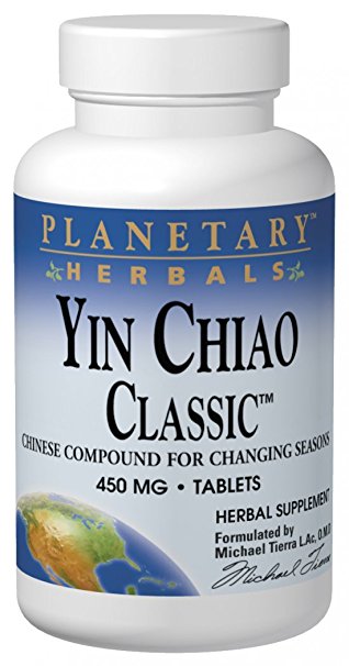 Yin Chiao Classic, Chinese Compound for Changing Seasons,120 Tab