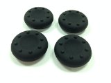 3CLeader Thumb Grip Analog grips Stick Caps for Sony PS4 PS3 Xbox360 controller cap cover - 2 Pairs Silicone Black