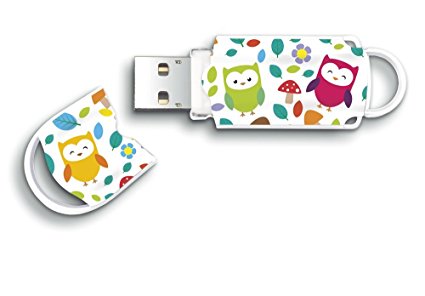 Integral Xpression Owls Design 8 GB USB Flash Drive