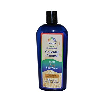 Rainbow Research Colloidal Oatmeal Bath and Body Wash, Fragrance Free, 12 Fluid Ounce