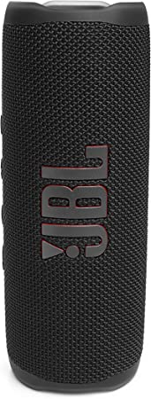 JBL Flip 6 Portable Bluetooth Speaker with 2-way speaker system and powerful JBL Original Pro Sound, up to 12 hours of playtime, in black