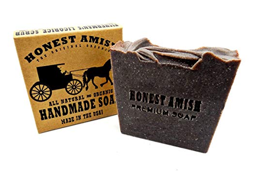 Honest Amish Natural Licorice Soap Bar - Fishermen's Soap