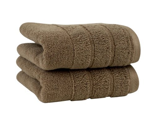 Luxury Hand Towel 2-Pack, Made in the USA with 100% Cotton from Africa – Made Here by 1888 Mills, Clay