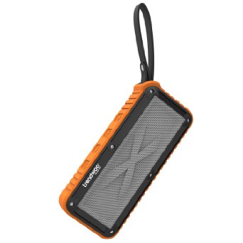 Trendwoo Rockman-L IPX5 Waterproof Wireless Bluetooth Bike Speaker for Outdoor  Shower Orange