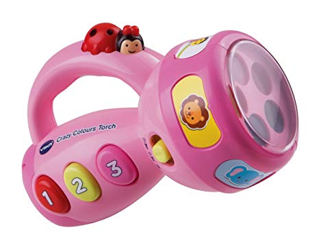 VTech Baby Crazy Colours Torch (Pink)