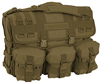 Code Alpha Computer Messenger Bag with Molle Pouches