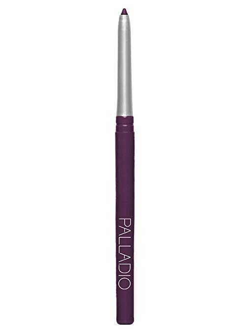 Palladio Retractable Waterproof Eyeliner, Exotic Plum, Richly Pigmented and Creamy, Slim Twist Up Pencil Eyeliner, No Smudge Formula with Long Lasting Application, No Eyeliner Sharpener Required
