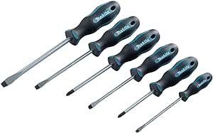 Makita E-10512 - Juego de destornilladores de 6 piezas