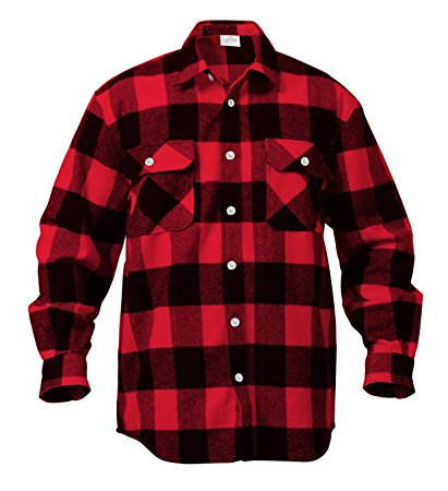 Rothco Heavy Weight Plaid Flannel Shirt