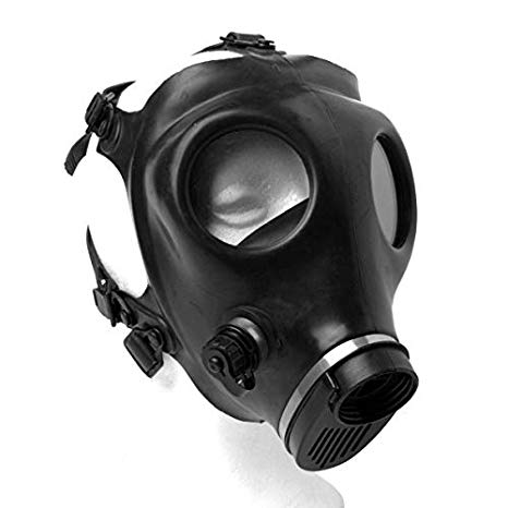 Israeli Style Rubber Respirator Mask NBC Protection For Industrial Use Chemical Handling Painting, Welding, Prepping, Emergency Preparedness KYNG TACTICAL Mask Only (filter sold separately)