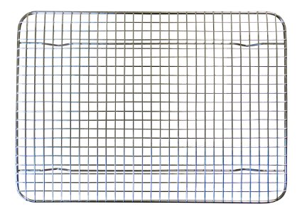 Stainless Steel Cooling Rack - 85 Inches X 12 Inches - Heavy Duty Commercial Metal Wire Grid Rack - Quarter Sheet Size