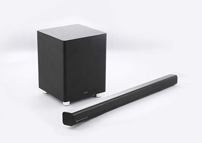 Thonet and Vander Dunn Sound Bar 240 watts PMPO Perfect Home Theater w Wireless Sub-Woofer
