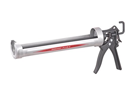 Tajima CNV-J900PL2 Convoy Plus II Rotary 1 Quart Caulk Gun with Auto Flow Stop, 13 1/2" Barrel