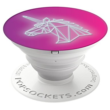 PopSockets: Collapsible Grip & Stand for Phones and Tablets - Glowing Unicorn