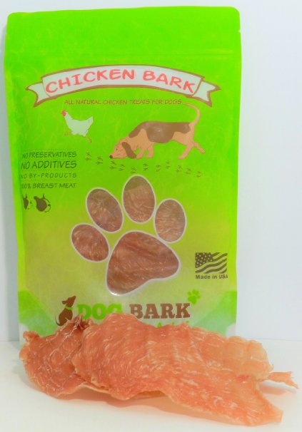 Chicken Bark - Voted Best Chicken Treat Available To Dogs, Portion Of All Proceeds Donated To Dogs In Need, 100% Sourced and Made USA, As Natural As It Gets - 1 Ingredient!